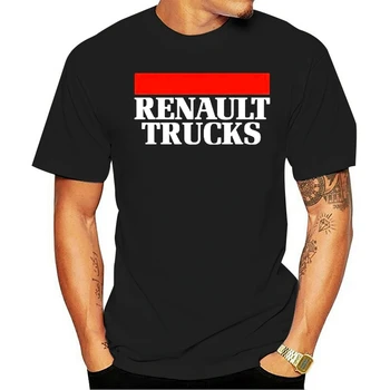 

RENAULT TRUCKS COMPANY TRUCKER LOGO MEN BLACK SIZE S-3XL USA SIZE T-SHIRT EN1