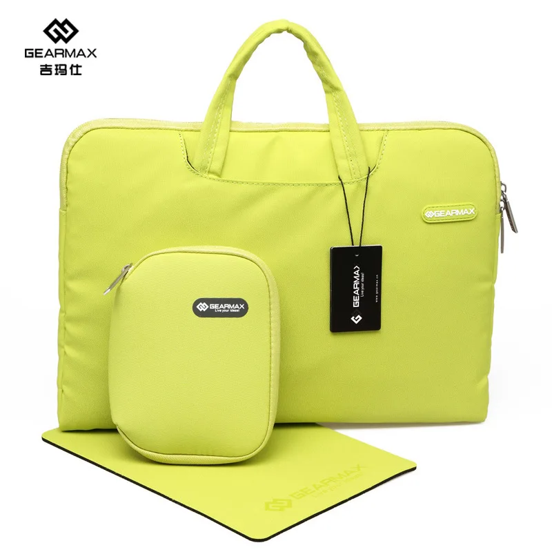 

Laptop Computer Bag Men's Women's Waterproof Hand Computer Bag WOMEN'S Bag Processing