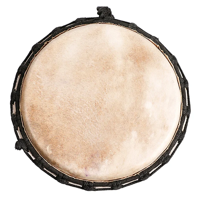 10 ''деревянный кожаный Djembe Африканский барабан(жажда)-слон