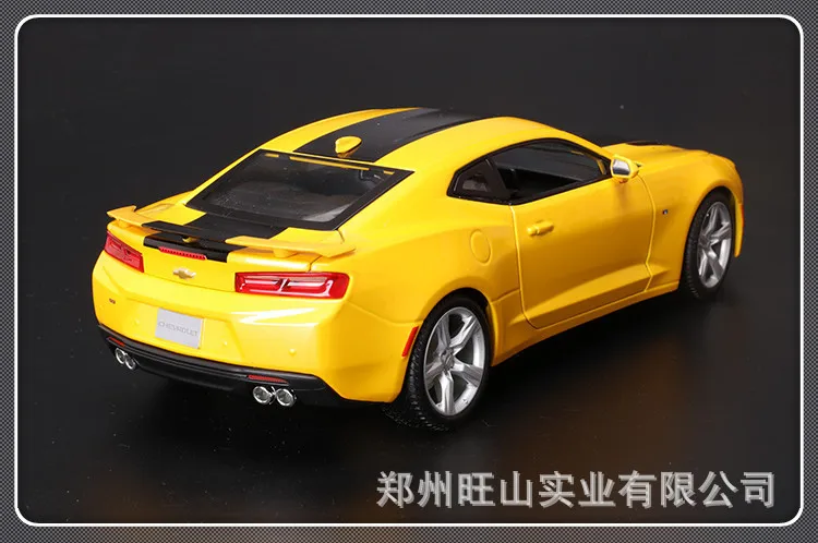 Maisto 1: 18 Модель брелок для автомобильных ключей, модель-Chevrolet Camaro Bumblebee 50 Юбилей Памятные издание