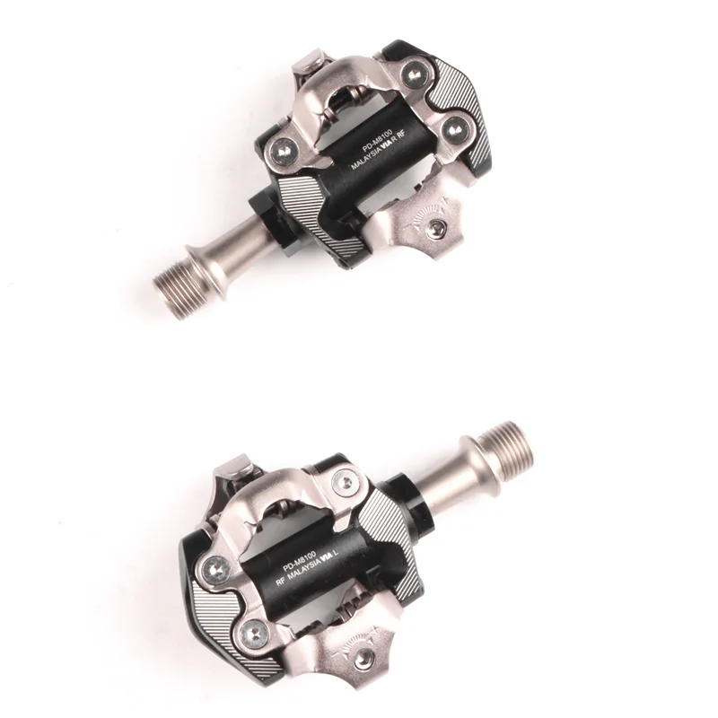 Shimano Deore Xt PD M8100 PD M8120 Gara Spd Pedale Mtb Mountain Bike Pedali con SM SH51 Tacchetti Shimano Deore Xt PD M8100 PD M8120 Gara Spd Pedale Mtb Mountain Bike Pedali con SM SH51 Tacchetti