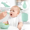 LOFCA Silicone Baby Feeding Bowl Kids Bowl & Spoon For Feeding Set BPA Free Dishes Tableware Children Baby Plate Baby Product ► Photo 3/6