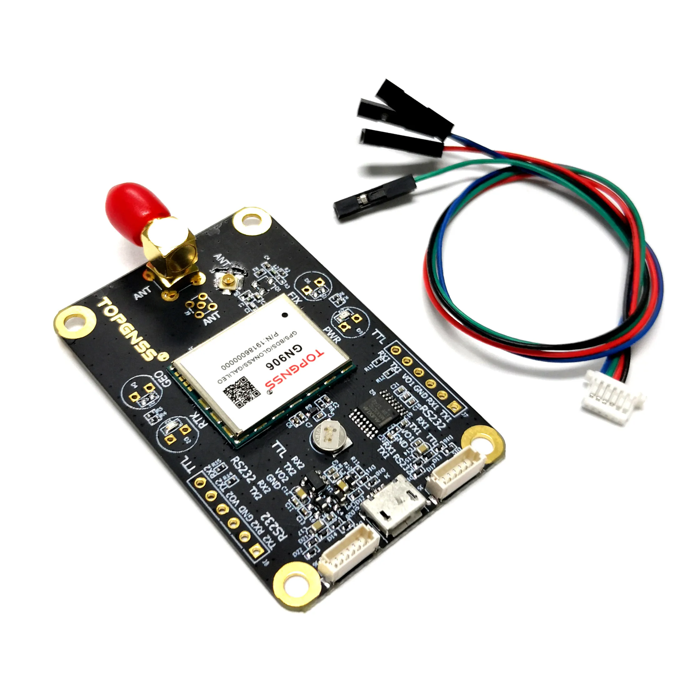 

UART Differential Centimeter GPS Module ZED-F9P Module Test Evaluation Board NMEA0183 Supports Chihiro
