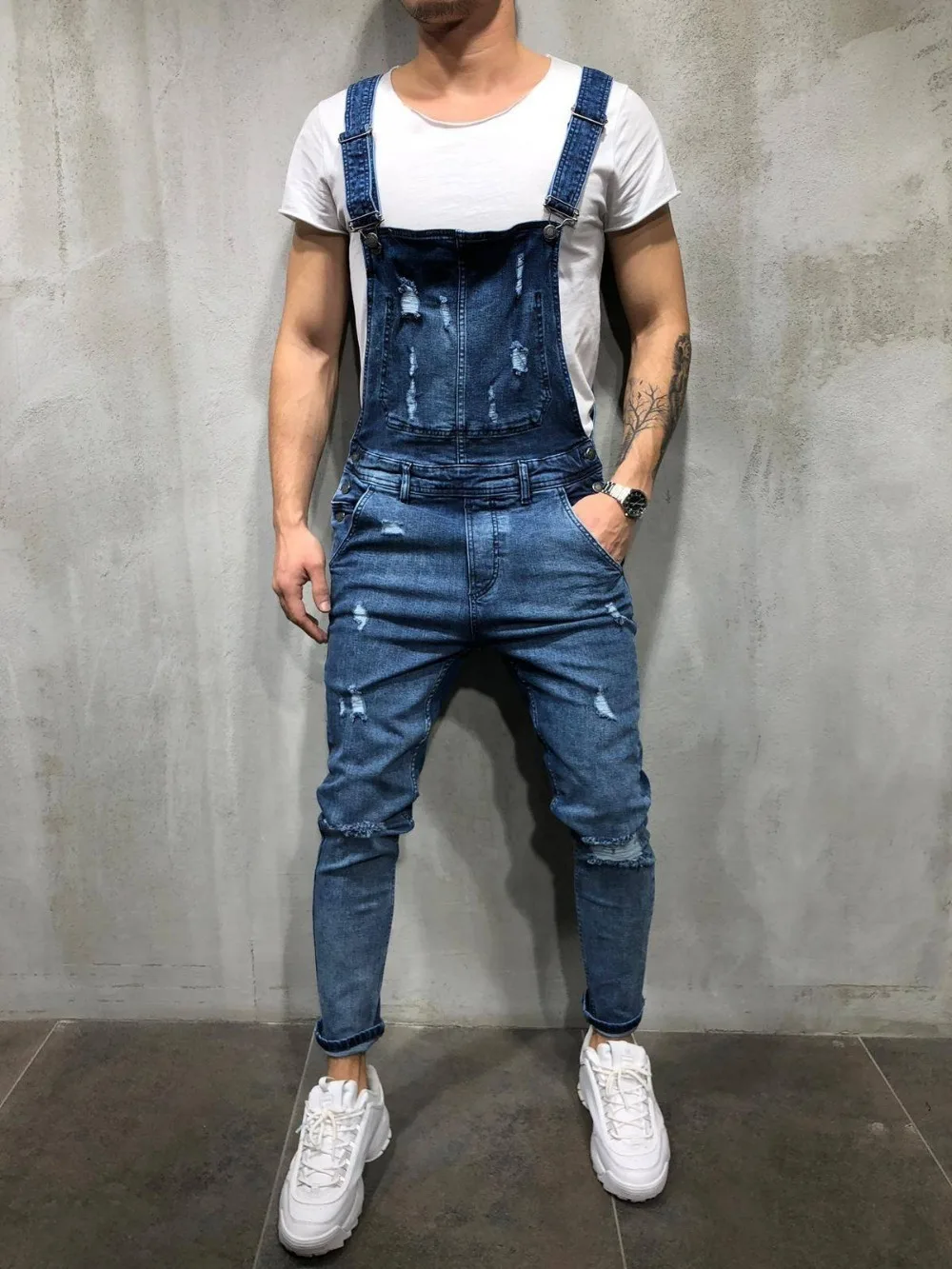 2019 New Fashion Streetwear Men Jeans Ripped Holes Denim Pencil Pants Overalls Jeans Braces Cargo Pants Jeans Men Brand Homme 2019 New Fashion Streetwear Men Jeans Ripped Holes Denim Pencil Pants Overalls Jeans Braces Cargo Pants Jeans Men Brand Homme