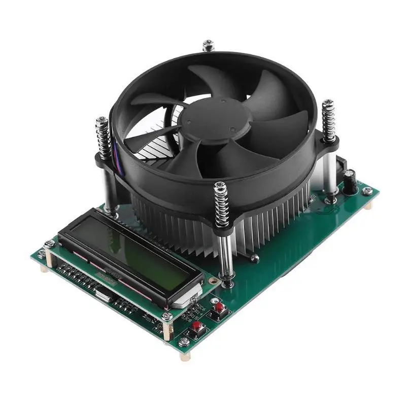 MeterMall 150 Вт постоянного тока Электронные нагрузки 60V 10A Мощность старения разряда Ёмкость тестер 1602LCD Дисплей