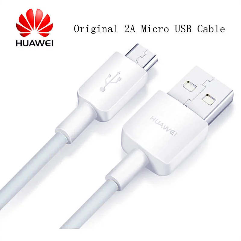 

Original Huawei Micro USB Cable 2A Fast Charging Data Line For P7 P8 P9 P10 Lite Y6 Y7 Y9 Nova 3i 2i Honor 8X v9 play Mate 8/s