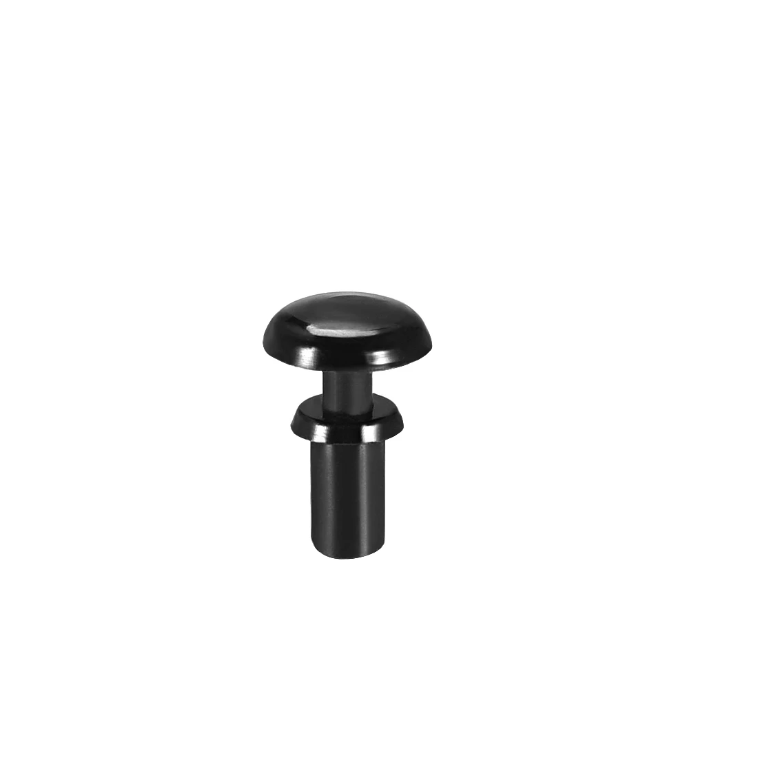 

uxcell Push Clip Rivet 3mm x 3.5mm PCB Circuit Panel Nylon Fastener Black 100 Pcs