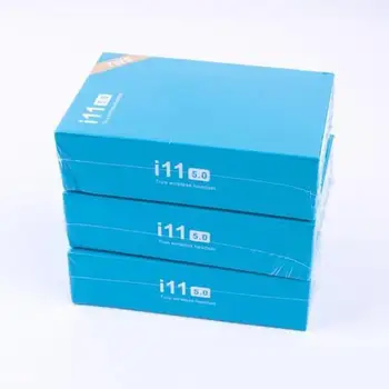 

50pcs/lot i11 TWS Bluetooth Headphones Wireless Earphones Touch Control Headset Double Earbuds with Charging Box