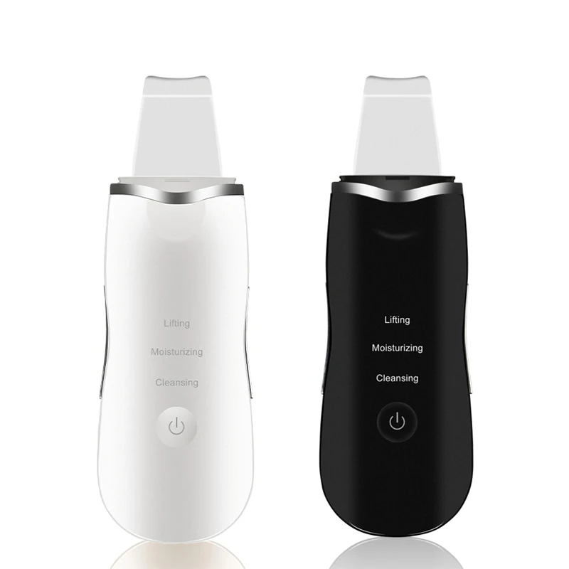 

Ultrasonic Skin Scrubber Dirt Blackhead Remover Face Scrubber Wrinkles Spot Facial Whitening Peeling Tool Deep Face Cleaning
