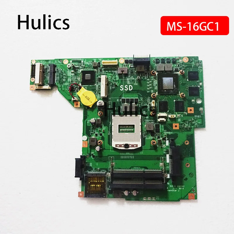 Hulics оригинальный MS-16GC для MSI GE60 материнская плата портативного компьютера с GTX760M /