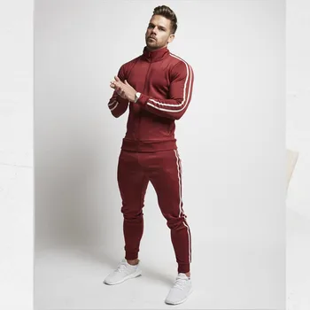 

New men's sportswear hooded pants spring clothing set Casual tracksuit men sweatshirts men coats runners street clothes