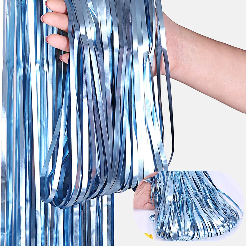 Вечерние занавески блестящая гирлянда новый год Рождество домашний декор товары