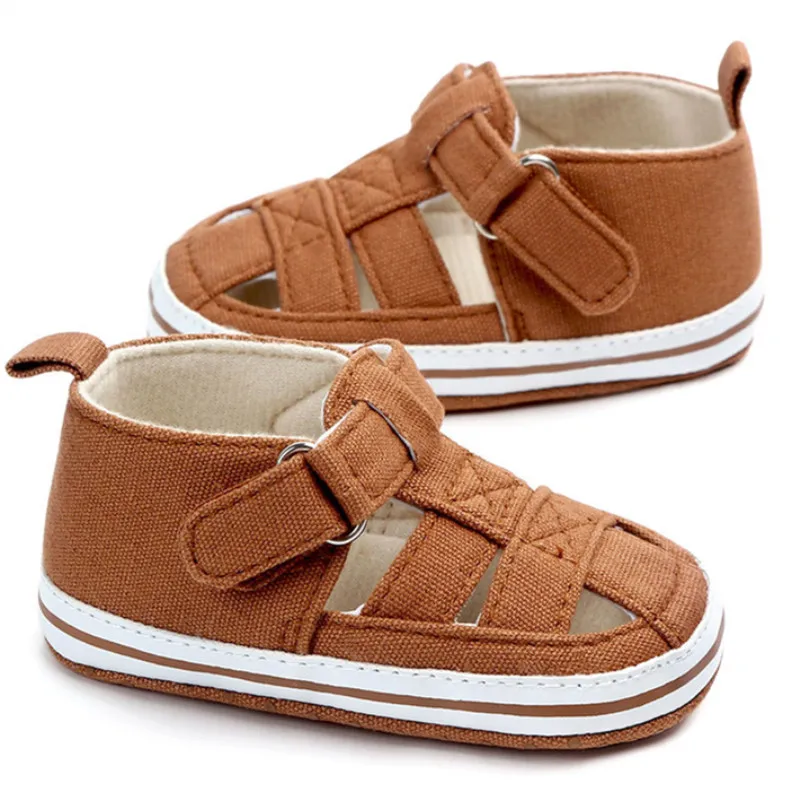 BowEaey/весенне-летняя парусиновая обувь для маленьких мальчиков 0-1 лет; повседневная обувь для малышей; обувь на мягкой подошве для малышей; нескользящая обувь для новорожденных