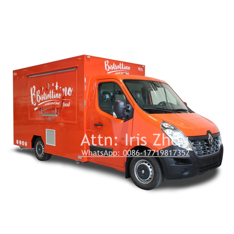 Дизайн 5 м длинная Мобильная пищевая Тележка Электрический грузовик для пищевых продуктов пищевая машина для продажи