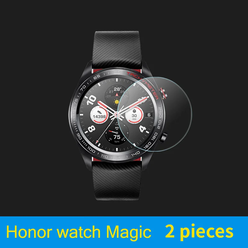 2шт экран закаленное стекло пленка Для huawei часы 2 / 2pro 9Н Твердость Защитная пленка от царапин для Huawei Watch GT / Часы волшебные Защитная HD Закаленная Пленка - Цвет: For watch Magic