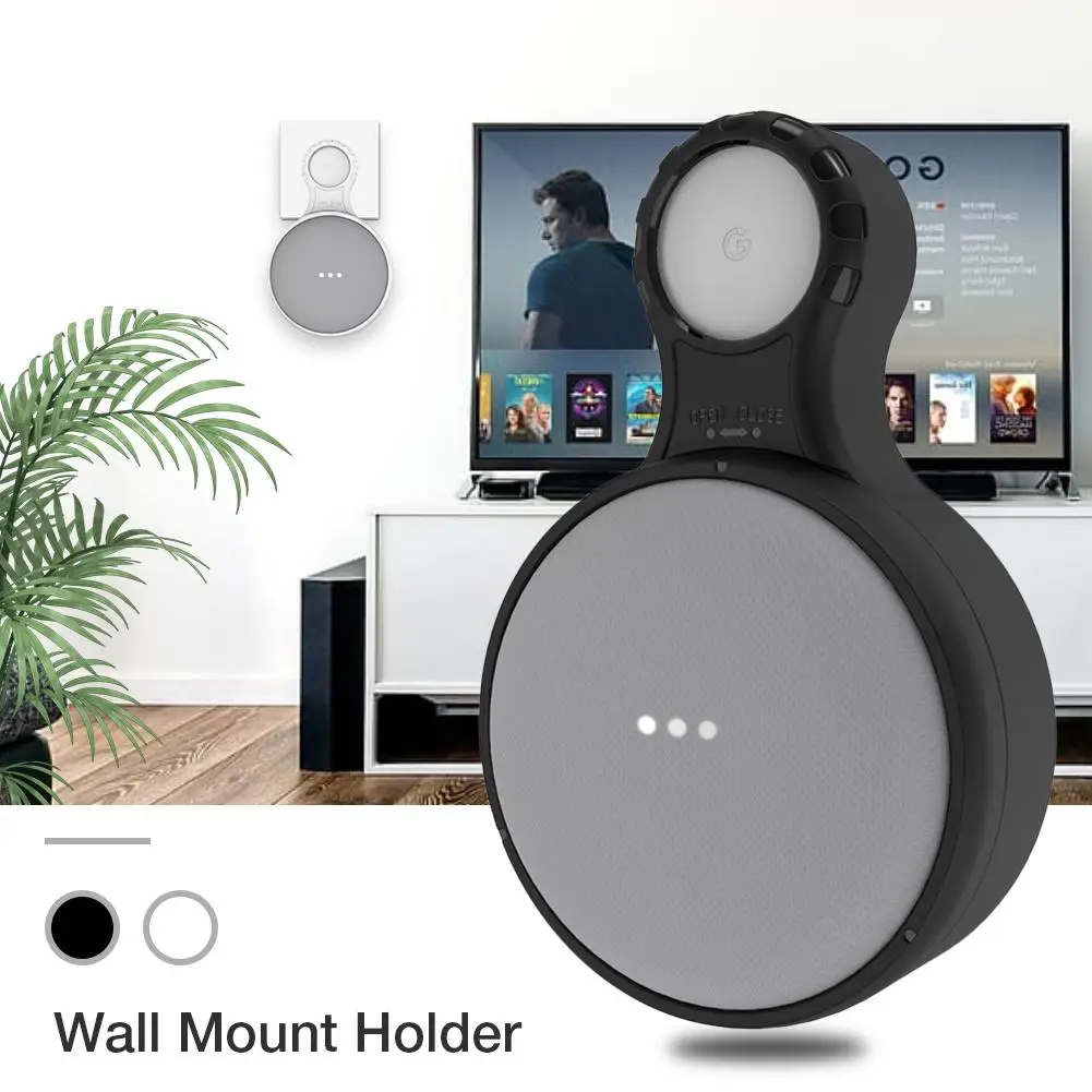 Для Google Home Mini Voice Assistant настенная розетка подвесной кронштейн для зарядки смарт-динамик Портативная зарядка Aud