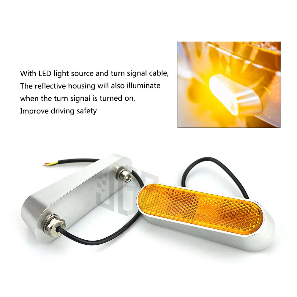 Motorcycle LED Rear Turn Signal Lights Indicator Left Right Flash Lamps Black For VESPA GTS 300 SPRINT PRIMAVERA 150 Accessories