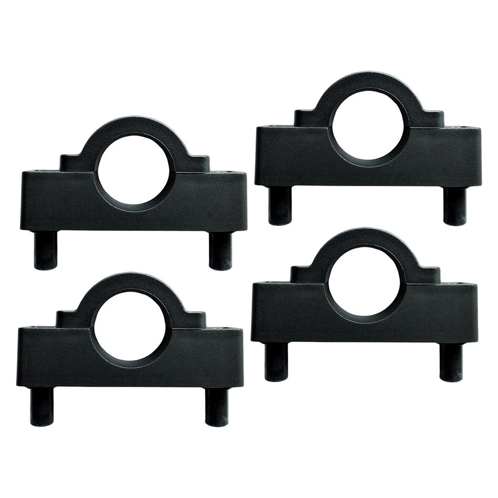 4pcs Fishing Boat Kayak Motor Mounting Bracket Holder Float Pole Clamp Clip