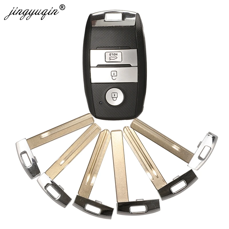 Jinyuqin-5-Pz-lotto-Auto-Smart-Remote-Key-Case-Fit-per-Kia-K5-Sportage-Sorento-Uncut.jpg Jinyuqin 5 Pz/lotto Auto Smart Remote Key Case Fit per Kia K5 Sportage Sorento Uncut Lama di Ricambio Borsette - Jinyuqin 5 Pz lotto Auto Smart Remote Key Case Fit per Kia K5 Sportage Sorento Uncut