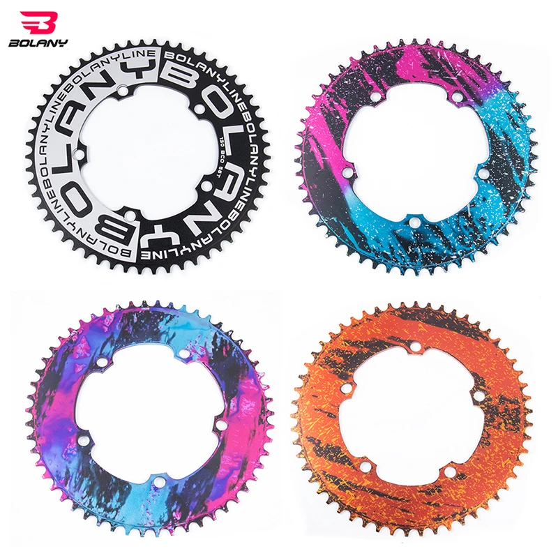 Складная велосипедная звезда BOLANY 130 BCD BMX 54T 56T из алюминиевого сплава Ультралегкая