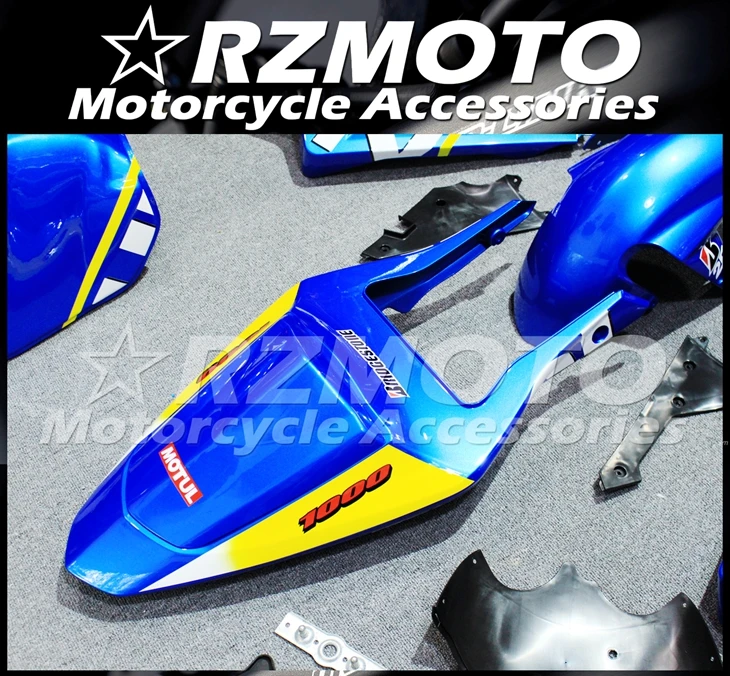 ABS мотоцикл обтекатель комплект для SUZUKI GSXR1000 K3 2003-2004 год кузов литья под давлением Магазин № 1030