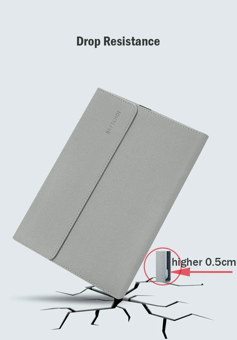 Мужской чехол для планшета для Surface pro 6 Laptop Sleeve для microsoft surface go Stand Case 12,3 дюймов для surface 5 4 Регулируемый