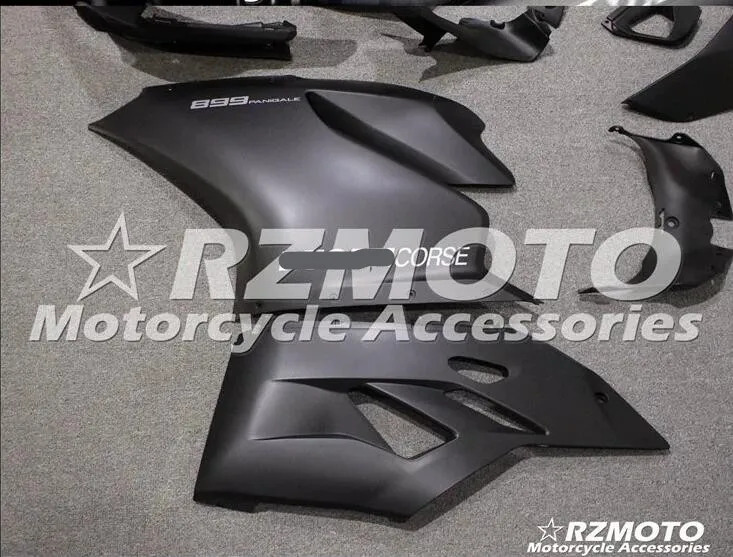 Мотоциклетный обтекатель abs подходит для поездок на мотоцикле Ducati 899 1199 Panigale 2012 2013 корпусные детали пресс-форм черный ACEKITS Магазин № 0101