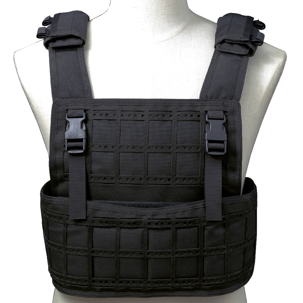 

Tactical Vest Molle Chest Rig Vest Plate Carrier Armor Army Vest Adjustable Paintball Waistcoat Hunting Accessories