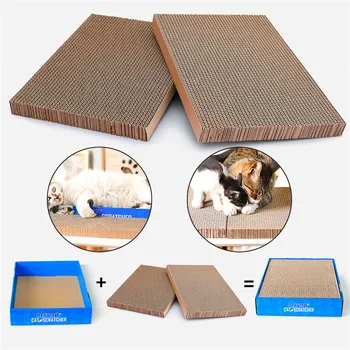 

Pet Premium Cat Scratcher Board Multi-functional Form Woven Sisal Carpet For Catnip Tower Climbing Tree Pad Cooling Litter Mat