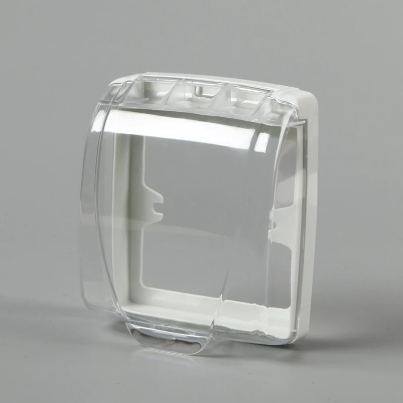 New 1 Pc Universal 86 Type Wall Socket Waterproof Box Plate Panel Switch Protection Cover