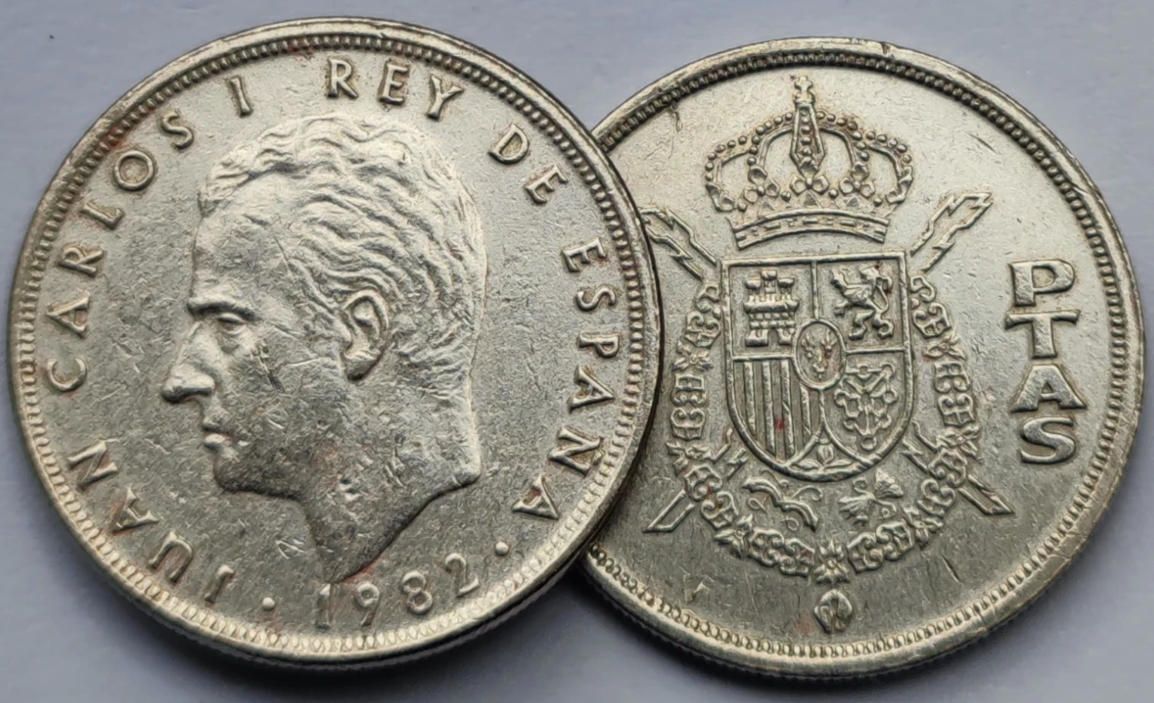 23mm Spain 1975-1989 100% Real Genuine Comemorative Coin Original Collection | Дом и сад