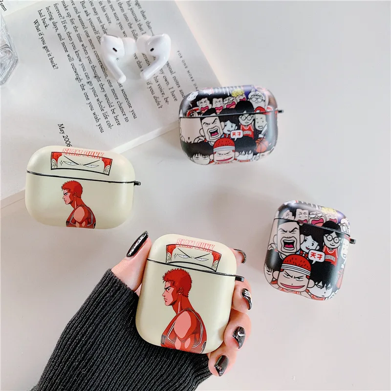 SHOHOKU аниме Slam dunk чехол для Airpods 2 Чехол Apple беспроводные Bluetooth наушники Air Pods