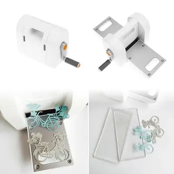 

DIY Household Die Cutting Embossing Machine Scrapbooking Cutter Piece Die Cut Paper Cutter Die-Cut Machine Home Embossing Dies