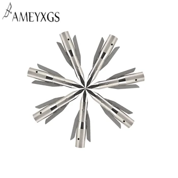 

10pcs Archery Arrowhead 288 Grain Broadheads ID 8MM OD 10MM For Compound Recurve Bow Hunting Shooting Accessories