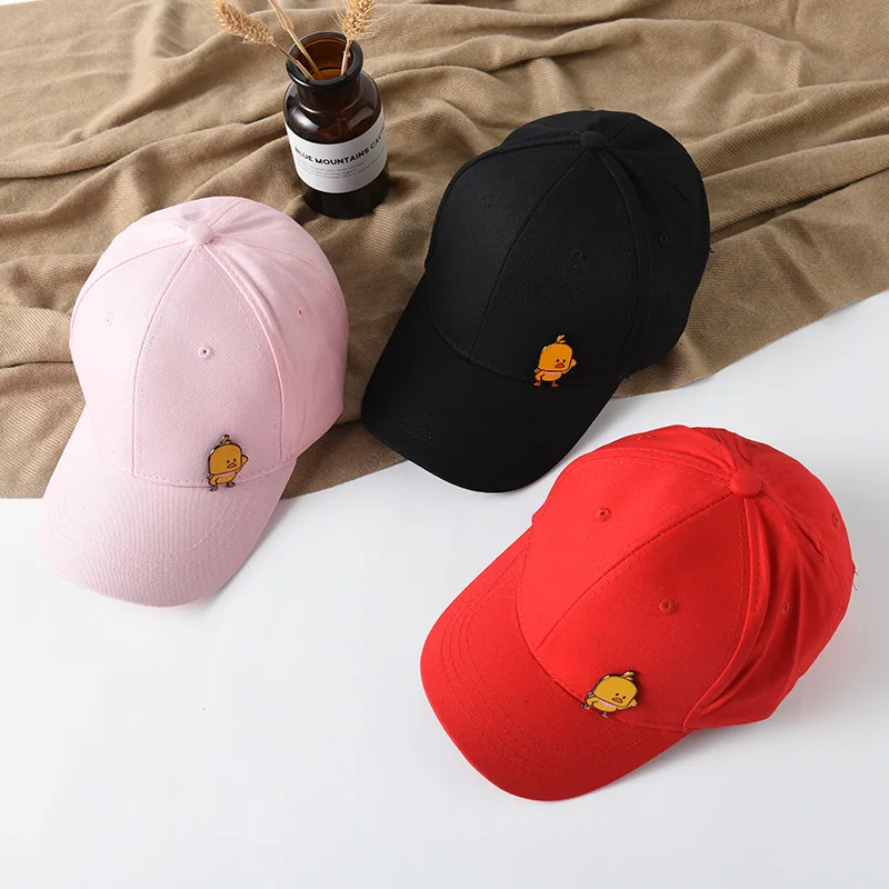 

Douyin Hot Selling Small Yellow Duck Parent And Child Baseball Cap Autumn & Winter Korean-style Fashion Winter Versitile Fashion