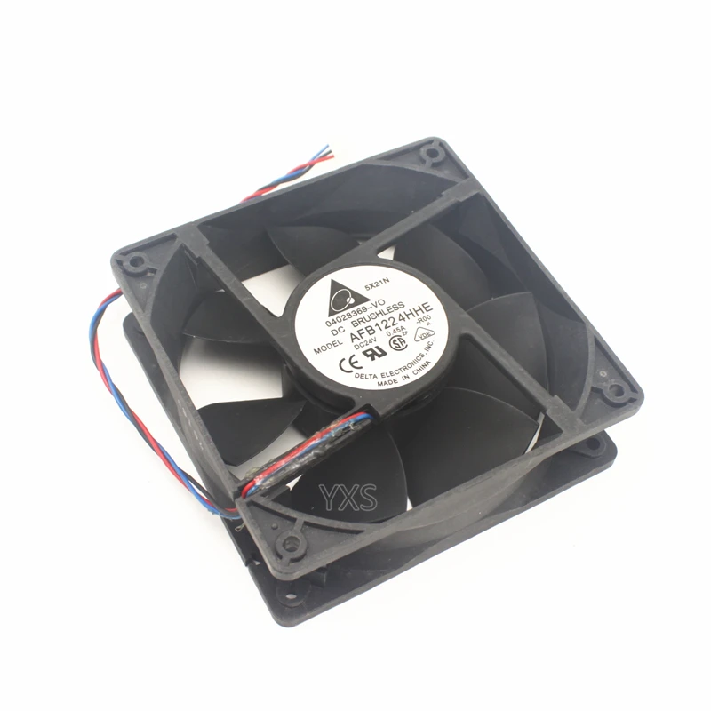AFB1224HHE-R00 24V DC 0.45A 10,08 W AFB1224HHE компьютерные вентиляторы инверторный вентилятор охлаждения 12038 120*120*38 мм