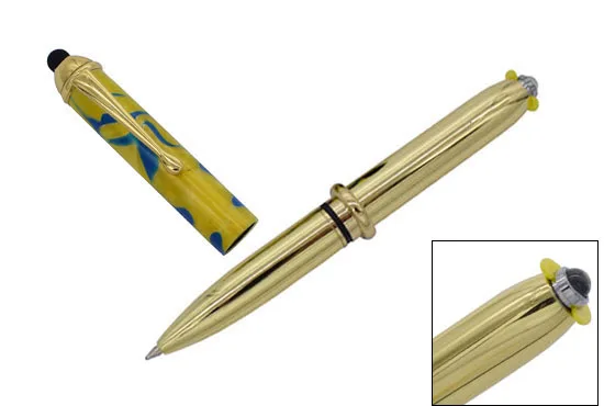 Сенсорный Стилус ручка наборы с светодиодный фонарик RZ-BPTS198