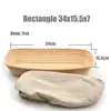 Rectangle 34x15.5x7