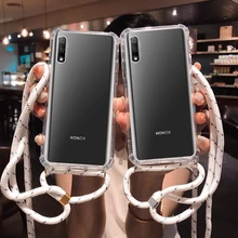 Чехол для huawei mate 30 20 10 P20 P30 Pro Lite P Smart Z Y9 Honor 10i 20 Pro Чехол через плечо шнурок для подвески шнур веревка