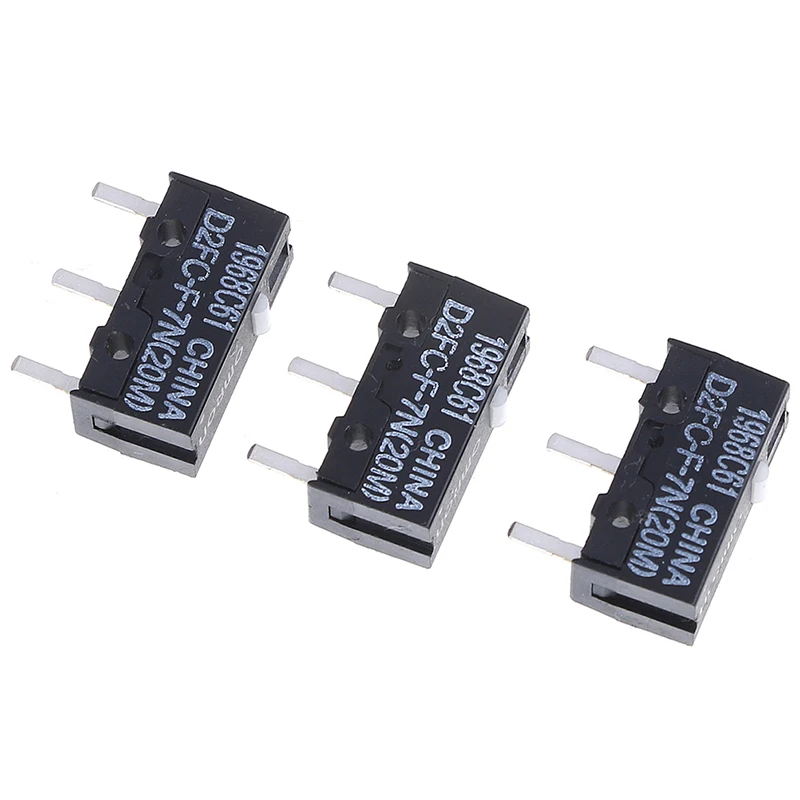 

4Pcs/lot D2FC-F-7N(20M) Micro Switch Microswitch For G600 Mouse Wholeslae