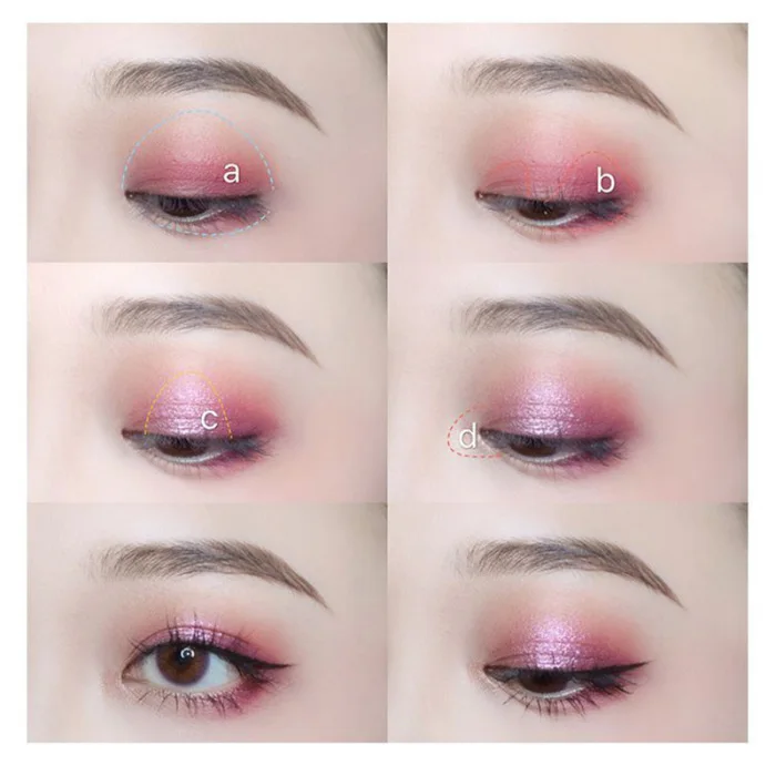 Eyeshadow Palette 18 Colors Matte Glitter Long Lasting Waterproof Beauty for Women WH998