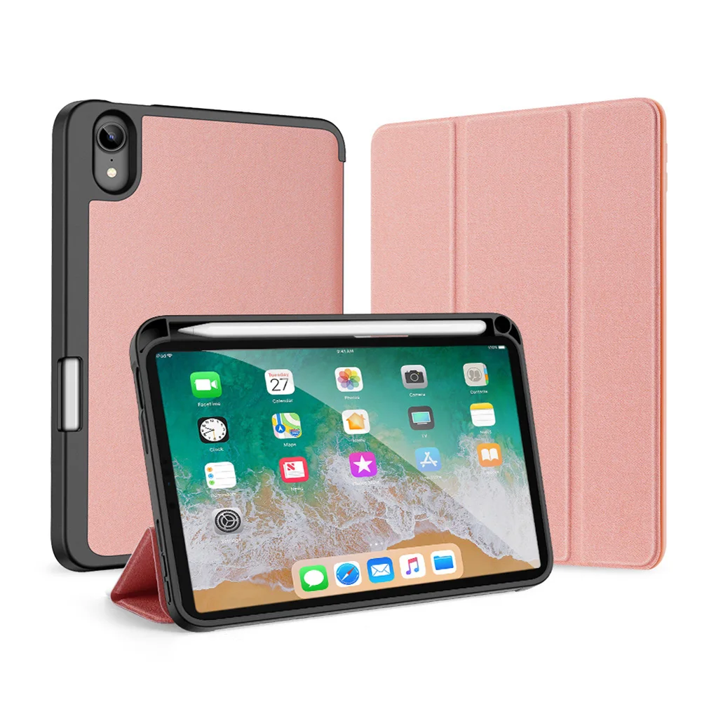 Противоударный чехол для iPad Mini 6 умные Чехлы складной чехол-подставка из