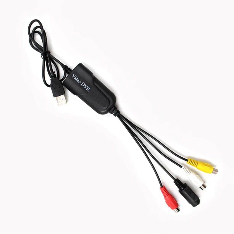 USB 2,0 Easycap Аудио Видео Захват dvr карта адаптер конвертер VHS в DVD для Windows 10/8/7/XP
