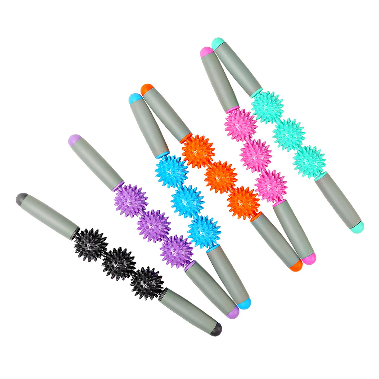 

Pressure Point Muscle Roller Stick Cellulite Releasing Cramps Leg Cramps Feet Neck Massager Deep Tissue Fascia Fat Remover
