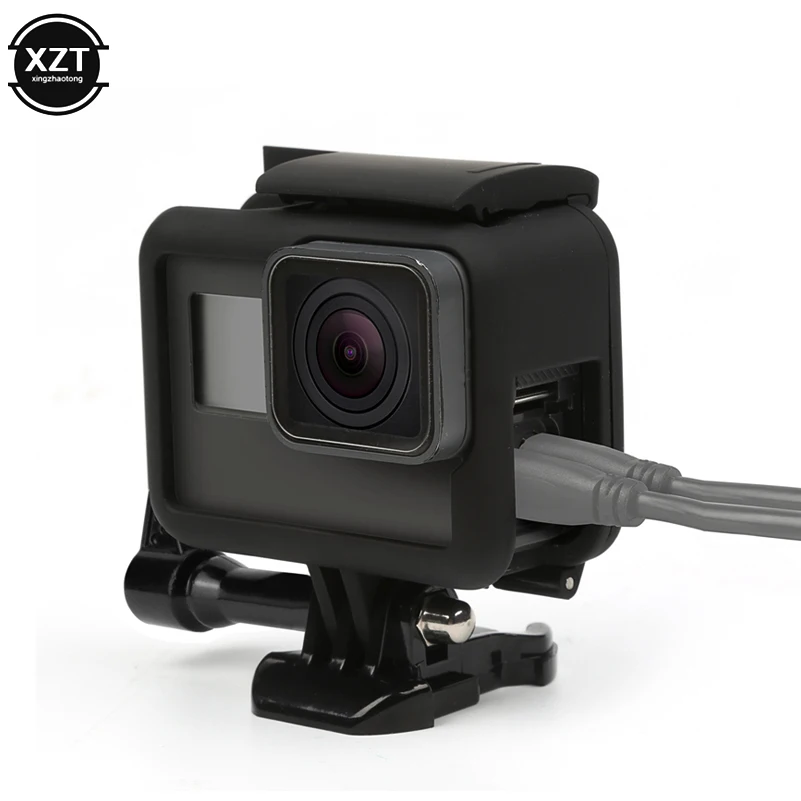 Стандартный защитный чехол для Gopro Hero 7 6 5 черный Go Pro Cam купольный корпус