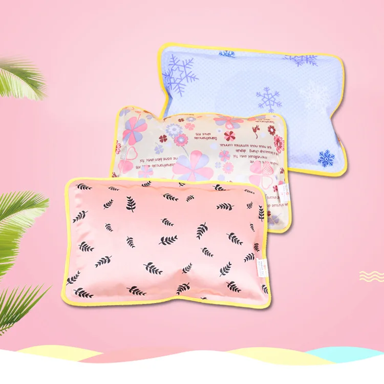 

New Style Explosion-Proof Charging Mercerized Cloth Hot Water Bag Water Injection Rechargeable Electric Heater Heating Pads Hand