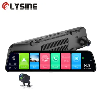 

4G Full Network ADAS GPS Wifi Dash Cam Stream Media Android Mirror Car DVR Navigation Video Registrar Driving Recorder 2 Camera