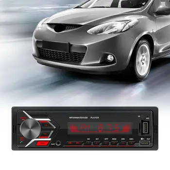 

Universal Car Multicolor Light Bluetooth 4.0 FM Radio TF Card MP3 Audio Player