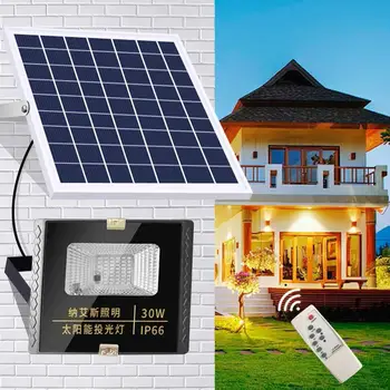 

Solar Flood Lights IP66 Night Outdoor Waterproof Solar Wall Lights Super Bright Remote Control LED Lamp Solar Lights Spotlight