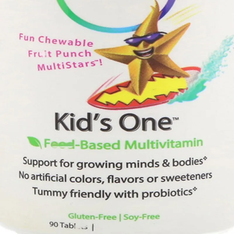 

Kid's One MultiStars, multivitamin / mineral, mixed Fruit Flavor, 90 pieces